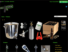 Tablet Screenshot of beeravenue.com